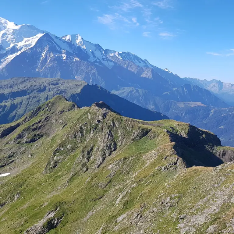 Pormenaz depuis le sommet